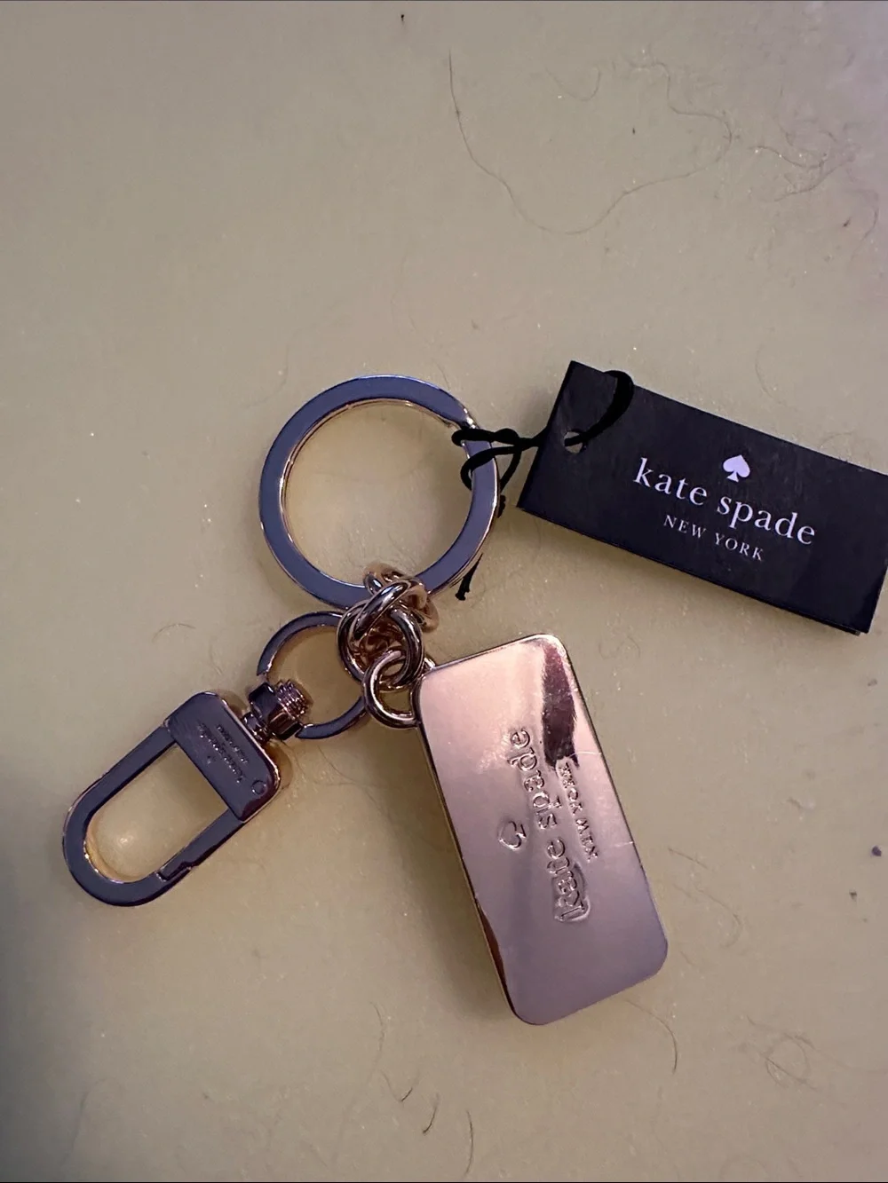 Kate Spade Novelty Camera Charm Keyring with Crystal No Callouts!!!